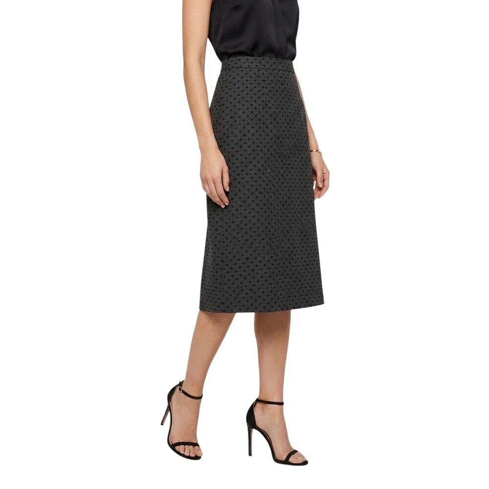 Vintage Rickie Freeman for Teri Jon velvet polka dot skirt